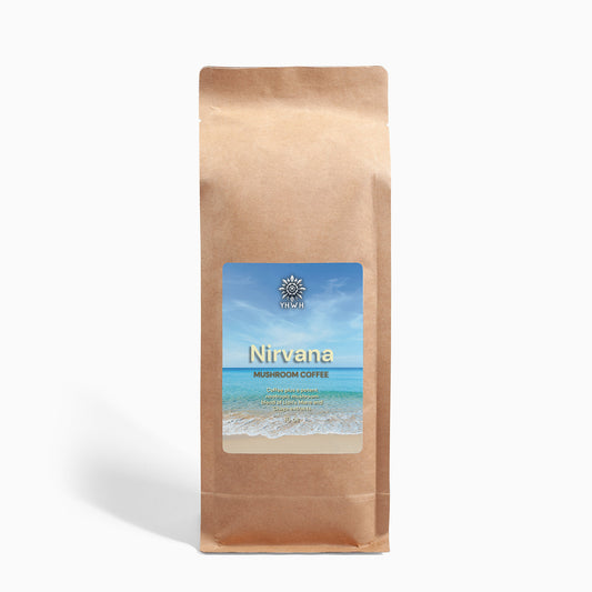Nirvana Mushroom Coffee - Lion’s Mane & Chaga 50 Servings