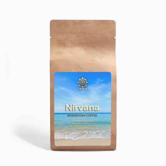 Nirvana Mushroom Coffee - Lion’s Mane & Chaga 20 Servings
